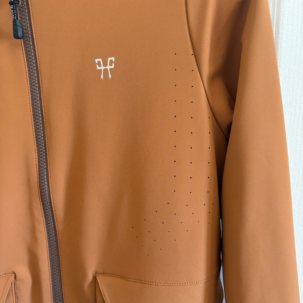 Horse Pilot Teddy Jacket Gold Brown Airbag Compatible Riding Jacket - Picture 7 of 15